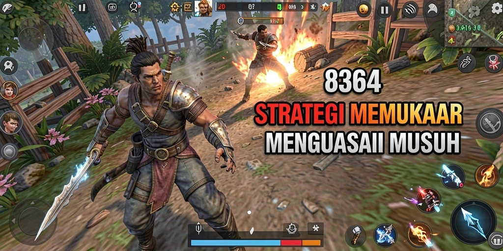 Tampilan menakjubkan dari gameplay Strategy di 8364.