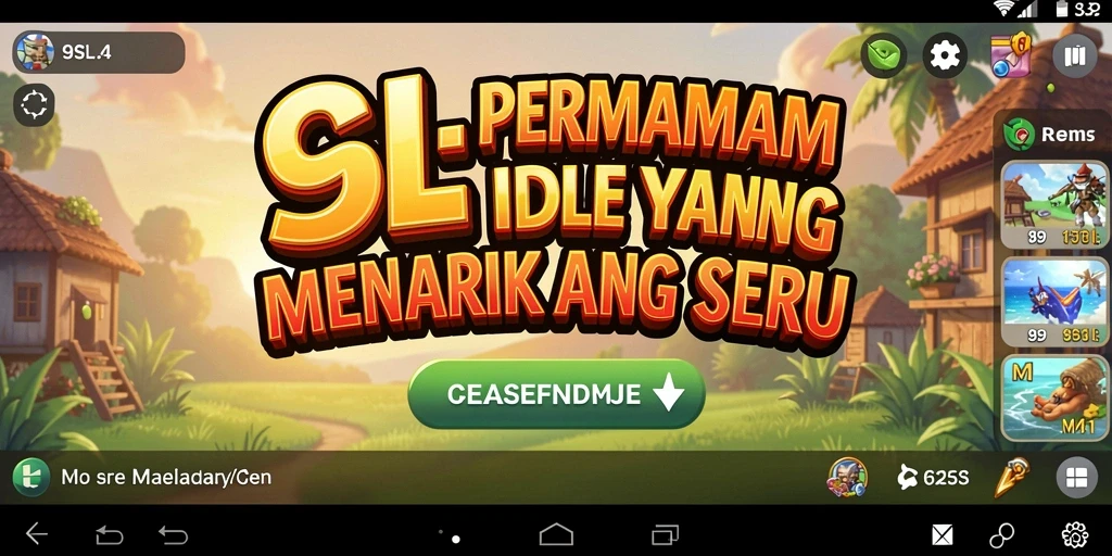 Menampilkan gameplay Idle yang memikat dan menenangkan.