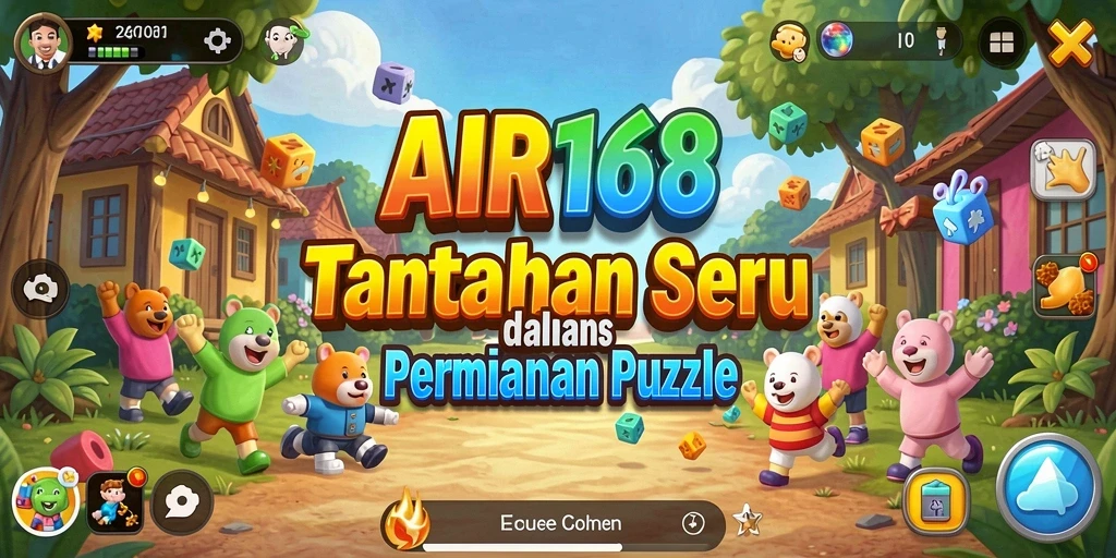 Tampilan gameplay AIR168 yang seru dan menantang dalam puzzle.