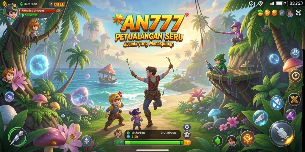 Tampilan menakjubkan dari gameplay AN777 yang menyenangkan.