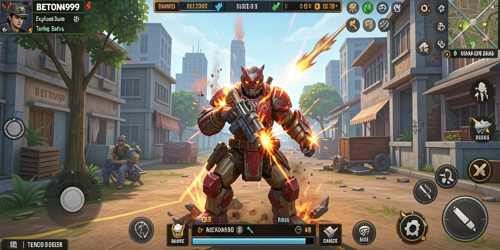 Gameplay seru dan menantang di dunia terbuka BETON999.