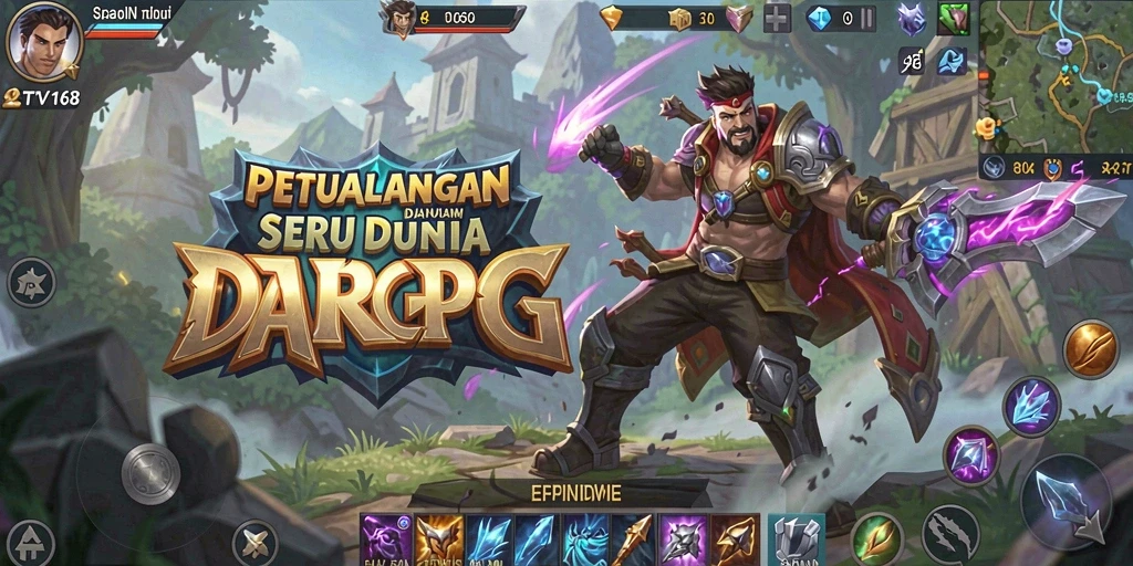 Tampilan gameplay epik dalam BTV168 yang memikat.