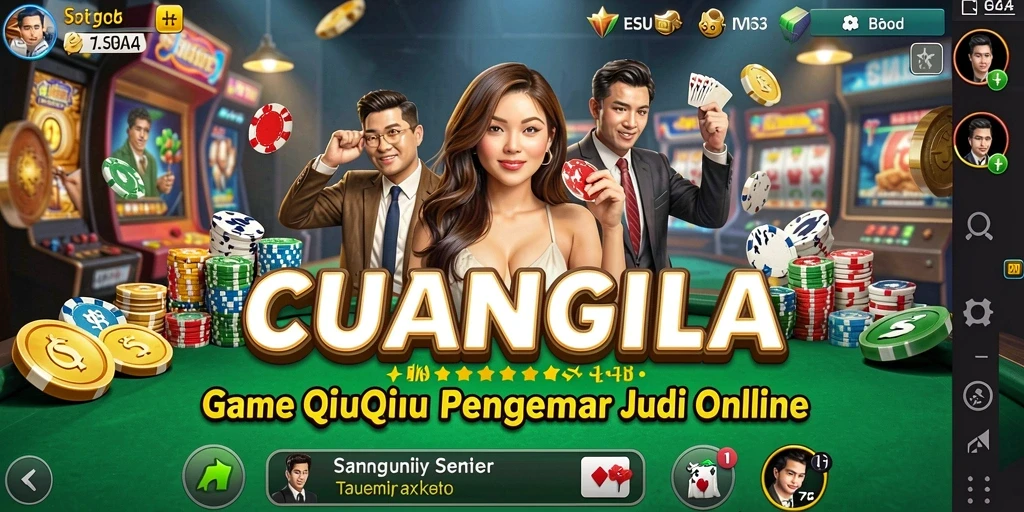 Tampilan seru gameplay QiuQiu CUANGILA.