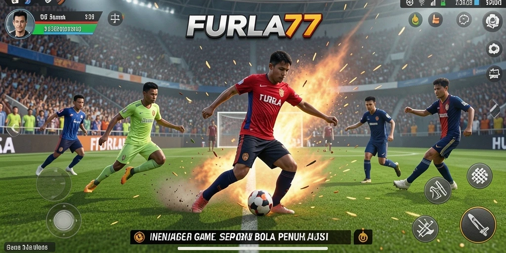 Tampilan permainan yang memikat di FURLA77 saat mencetak gol.