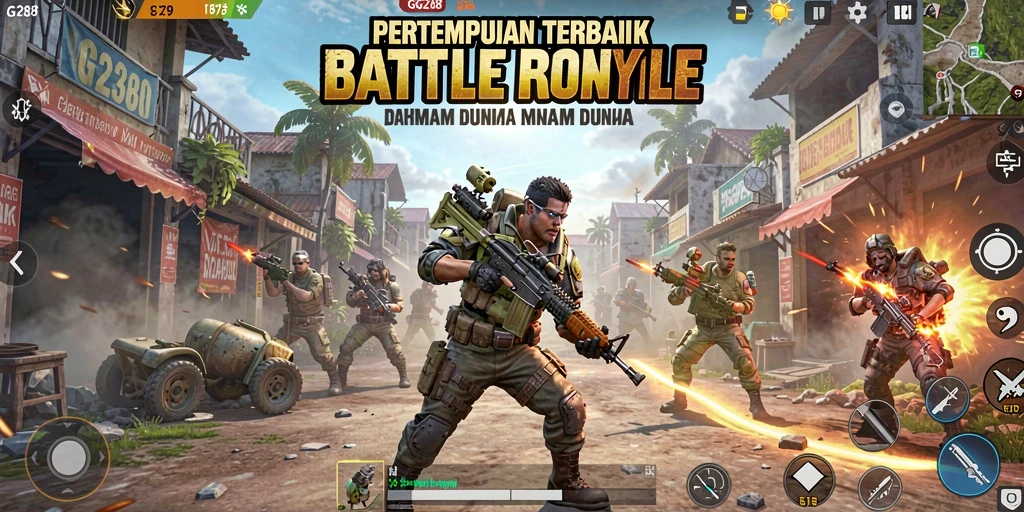 Screenshot gameplay GG288 menampilkan aksi pertempuran seru dan strategi menarik.
