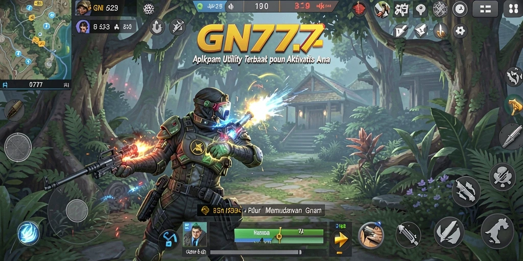 Tampilan antarmuka GN777 yang mudah digunakan dan fungsional.