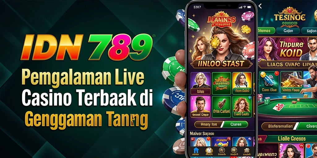 Tampilan gameplay Live Casino yang mengasyikkan dan interaktif.