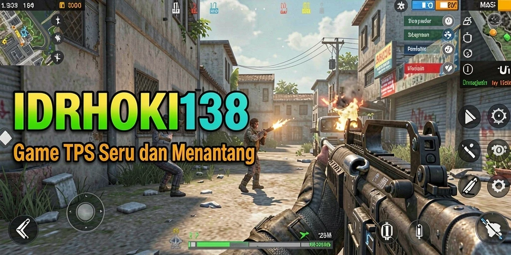 Tangkapan layar menunjukkan aksi mendebarkan dari gameplay TPS.