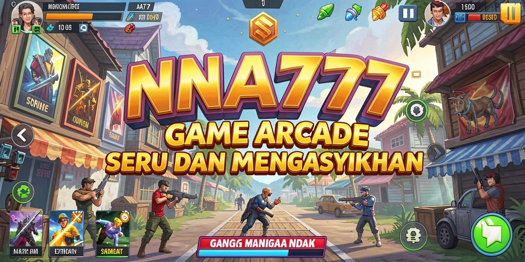 Screenshot gameplay INA777 menunjukkan keseruan permainan arcade yang menantang.