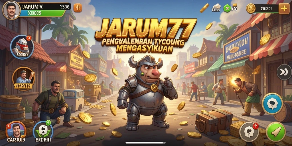Gameplay JARUM77 yang menarik dan penuh tantangan untuk penggemar Tycoon.