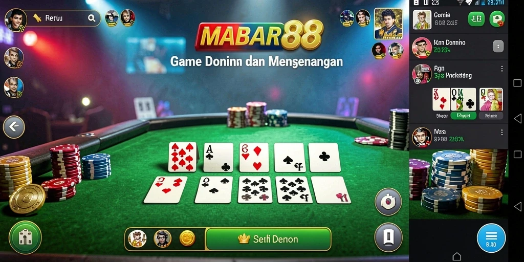 Tampilan gameplay seru dalam MABAR88 yang menghibur.