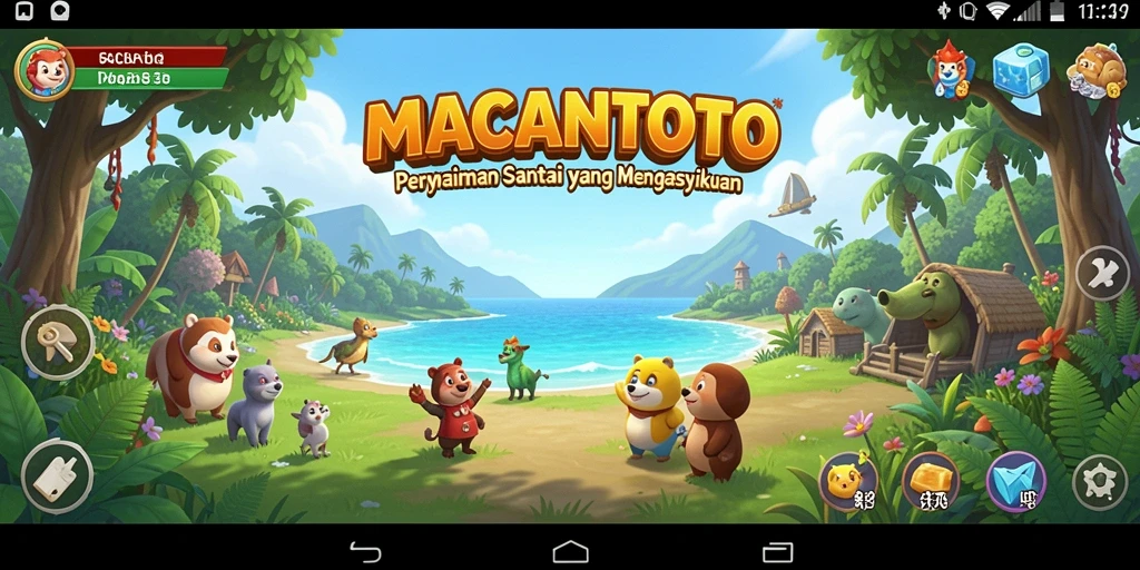 Menampilkan gameplay santai dan menarik dari MACANTOTO.