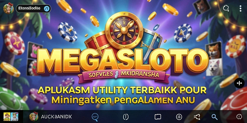 Tampilan antarmuka utama MEGASLOTO yang intuitif dan menarik.