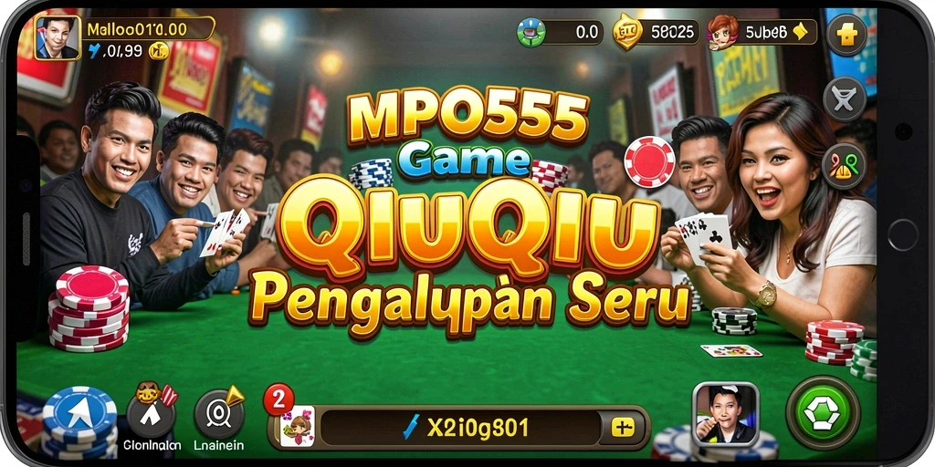 Screenshot gameplay seru dari QiuQiu MPO555.