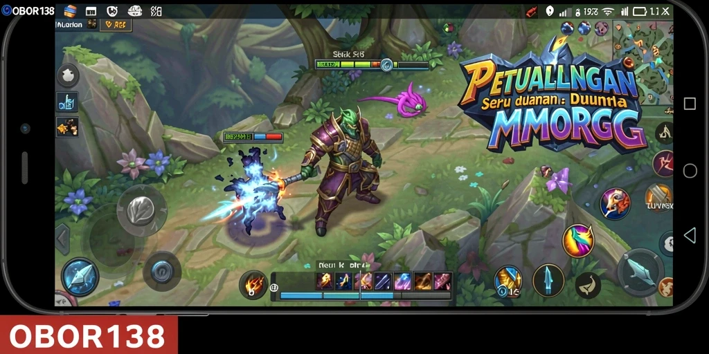 Tampilan gameplay menarik di OBOR138 dengan aksi pertempuran seru.