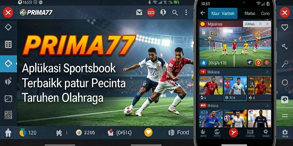 Screenshot utama PRIMA77 menampilkan gameplay seru dalam taruhan olahraga.