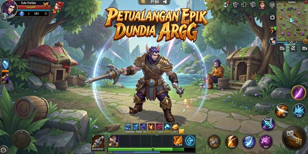 Tampilan gameplay PT89 yang seru dan mendebarkan.