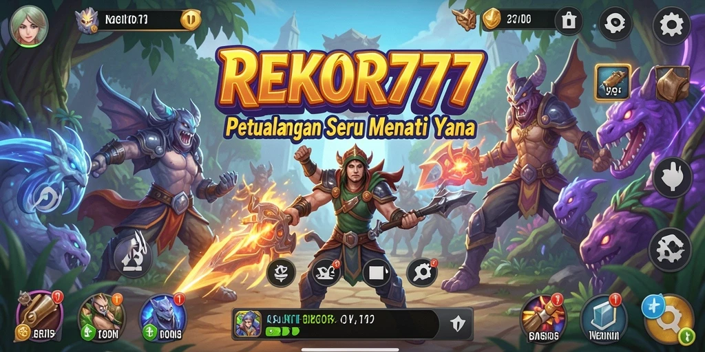 Tampak gameplay seru dalam REKOR777 berisi petualangan mendebarkan.