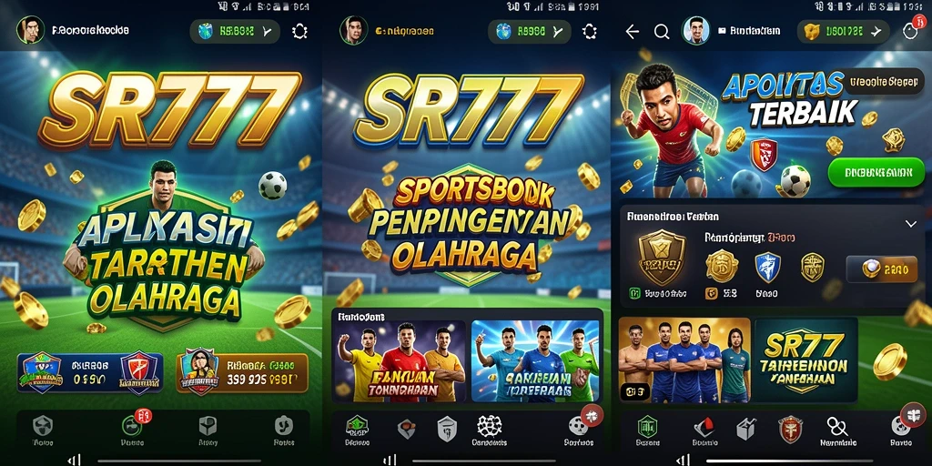 Tampilan gameplay SR777 yang menarik dalam taruhan olahraga.