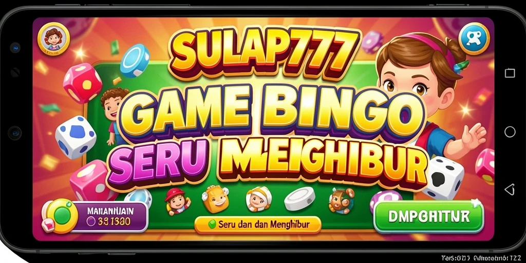 Tampilan gameplay menarik di SULAP777 yang menunjukkan keseruan bermain Bingo.
