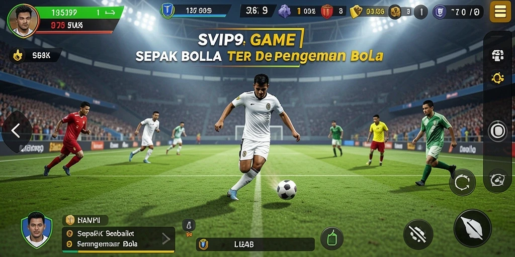 Tampilan gameplay seru dalam SVIP9 dengan aksi sepenuhnya.