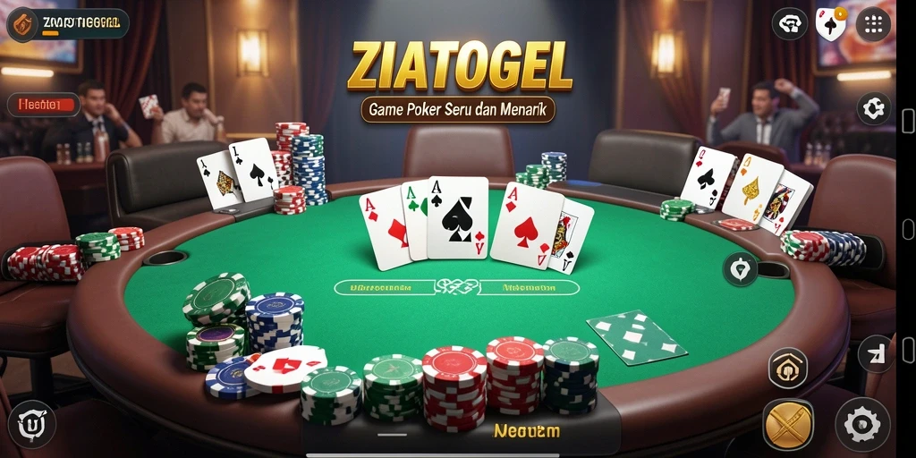 Gameplay ZIATOGEL yang mengasyikkan dan penuh tantangan.